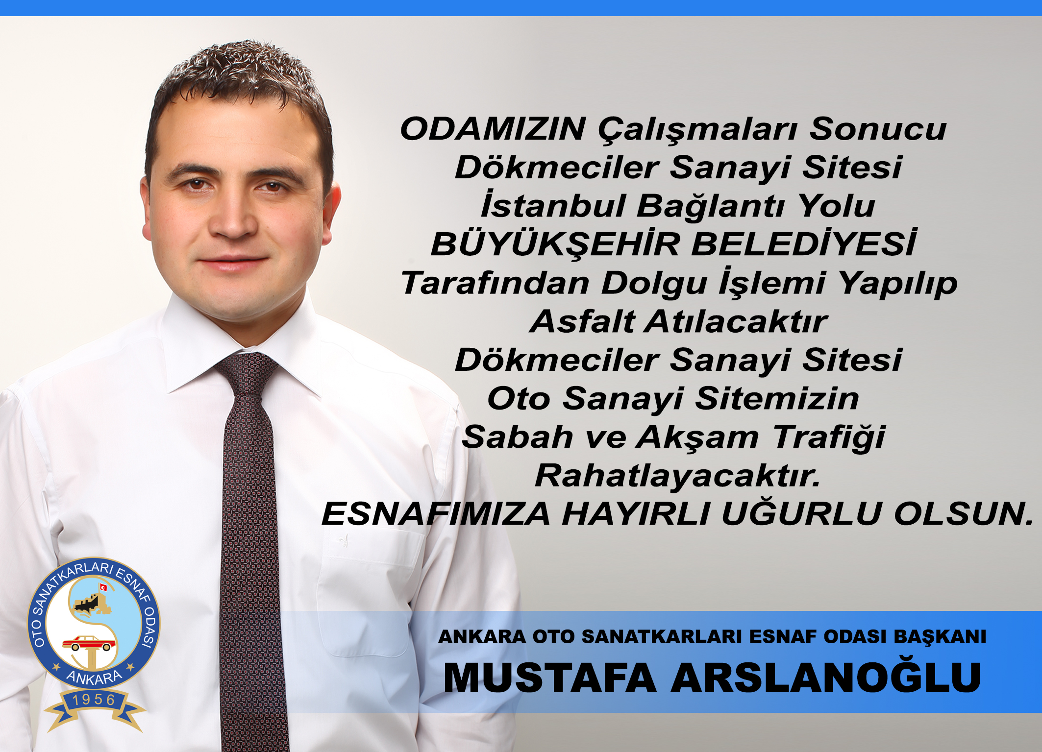 Esnafımıza Hayırlı Uğurlu Olsun